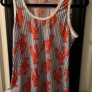 LULAROE COLORFUL MEDIUM TANK TOP